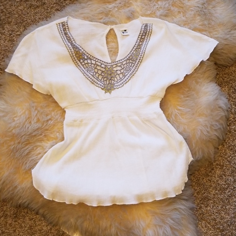 Free People Keyhole Back BTN Top